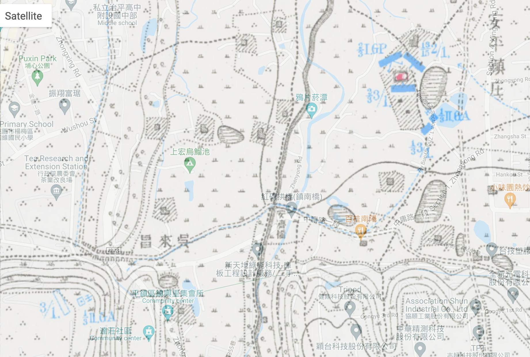 安平鎮庄之役戰鬥地圖